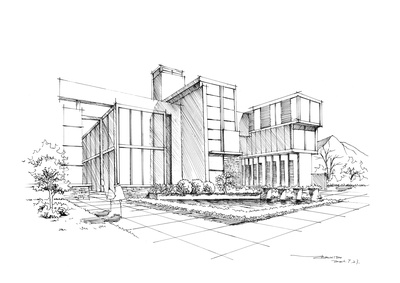 匠心融合 建筑手繪表現(xiàn)與金屬家具配件的藝術(shù)制造
